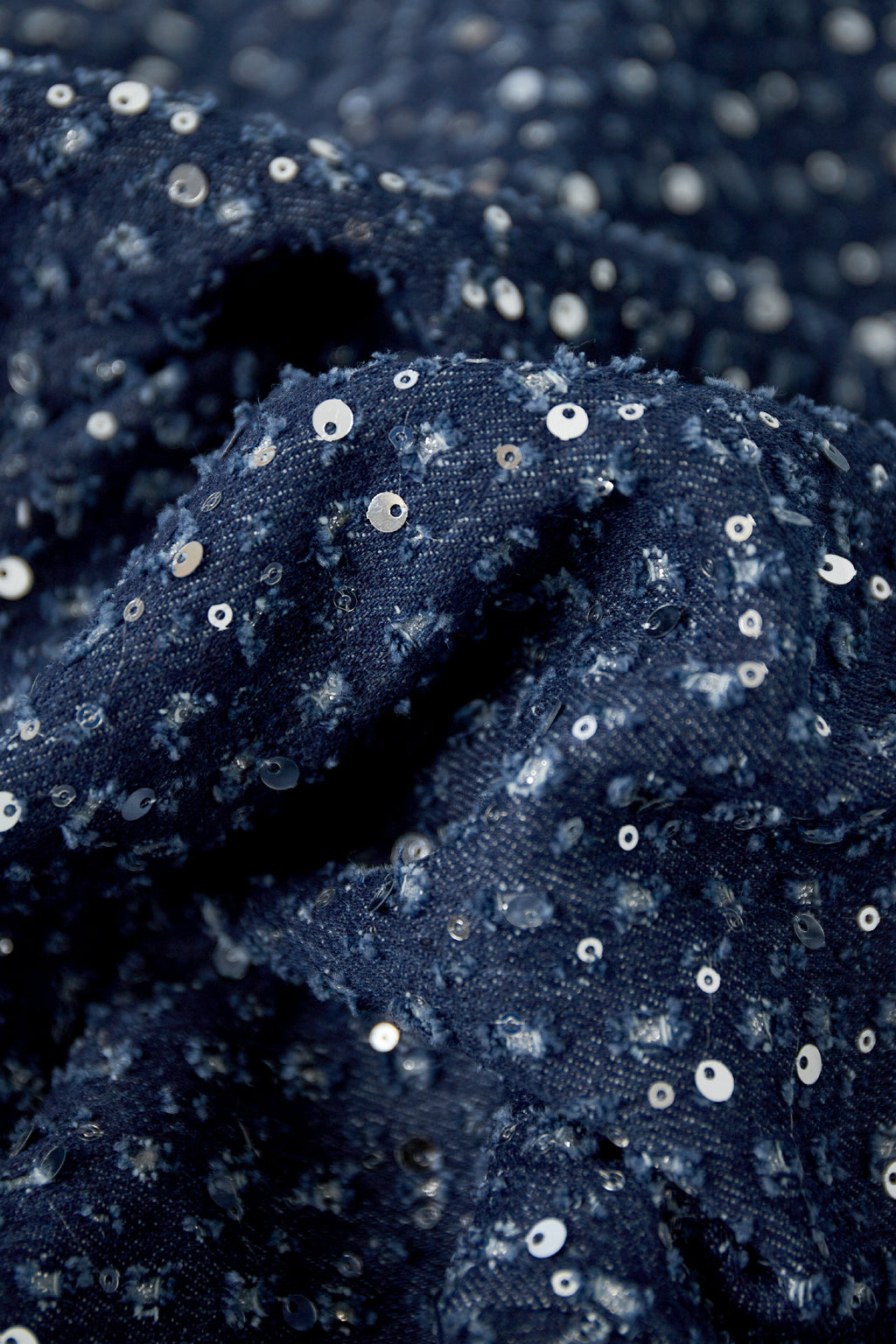 Giacca in denim con paillettes