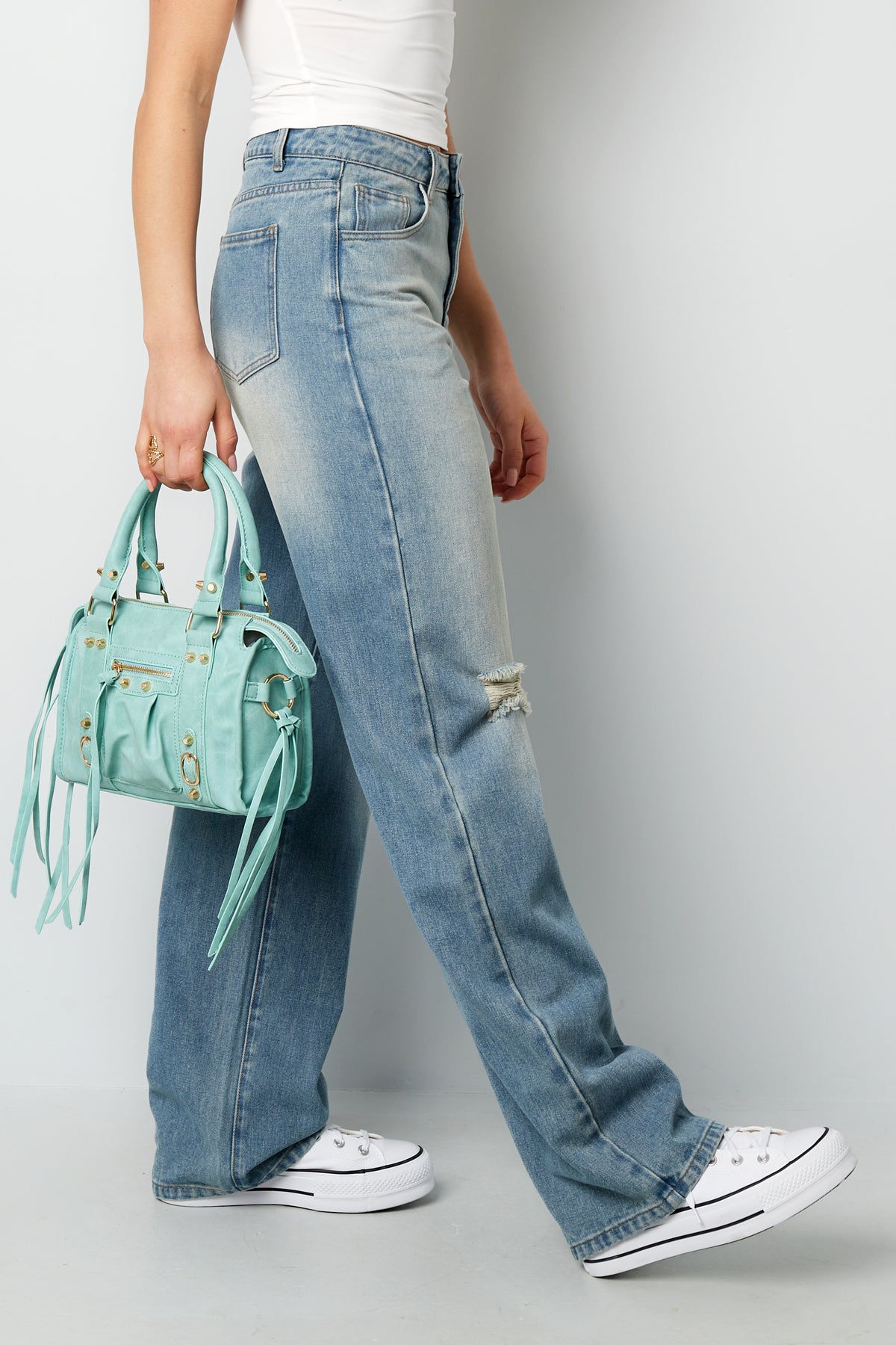 Jeans blu selvaggio