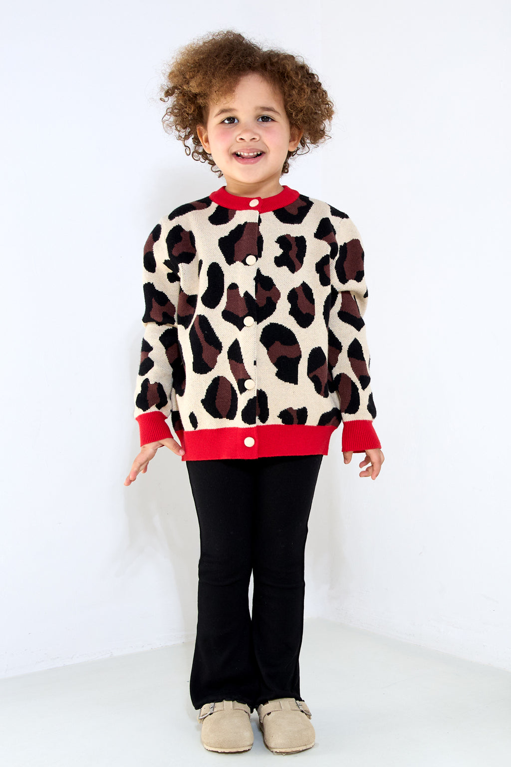 Gilet Bambino Leopardo