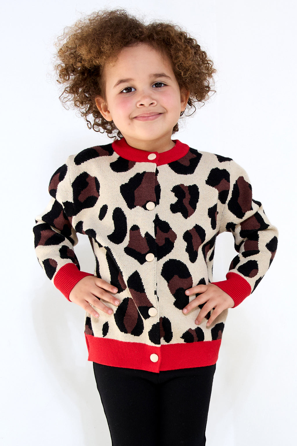 Gilet Bambino Leopardo