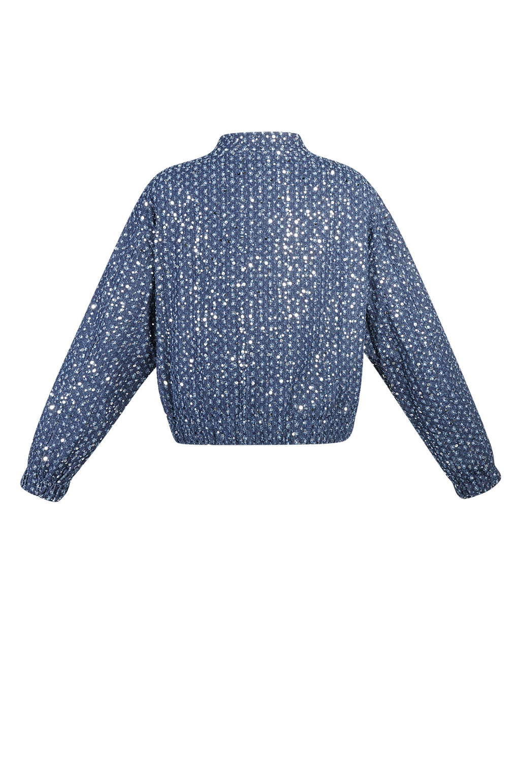 Giacca in denim con paillettes