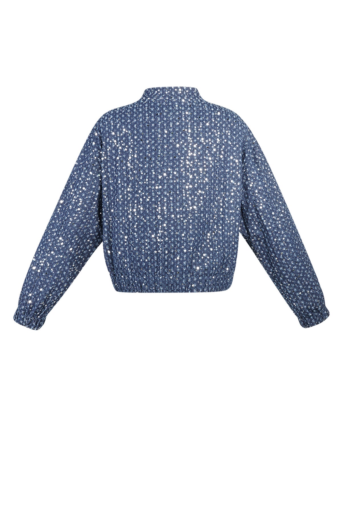 Giacca in denim con paillettes