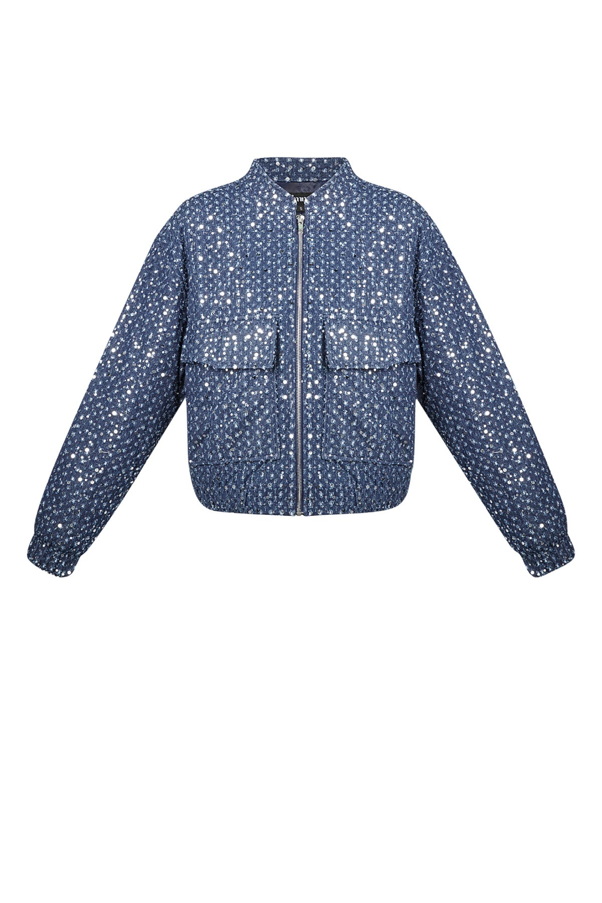 Giacca in denim con paillettes