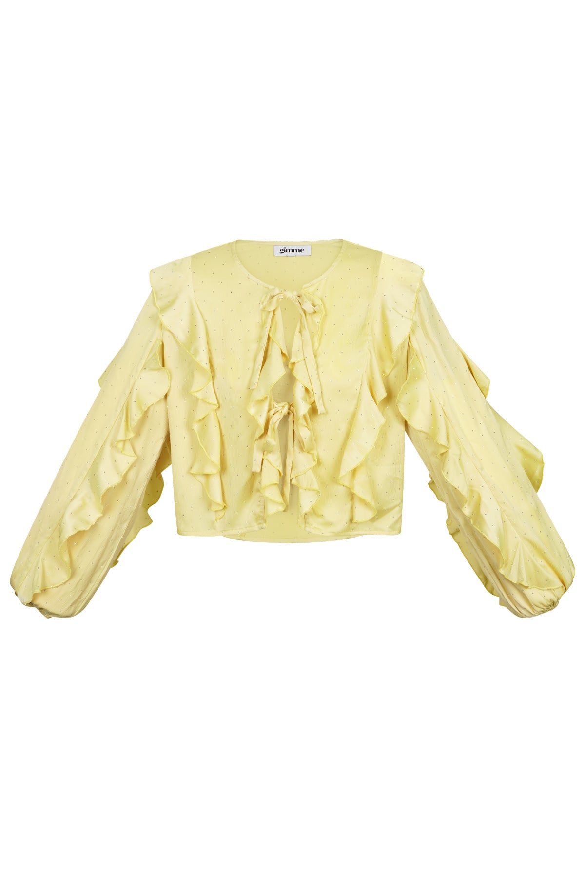 Camicetta con volant