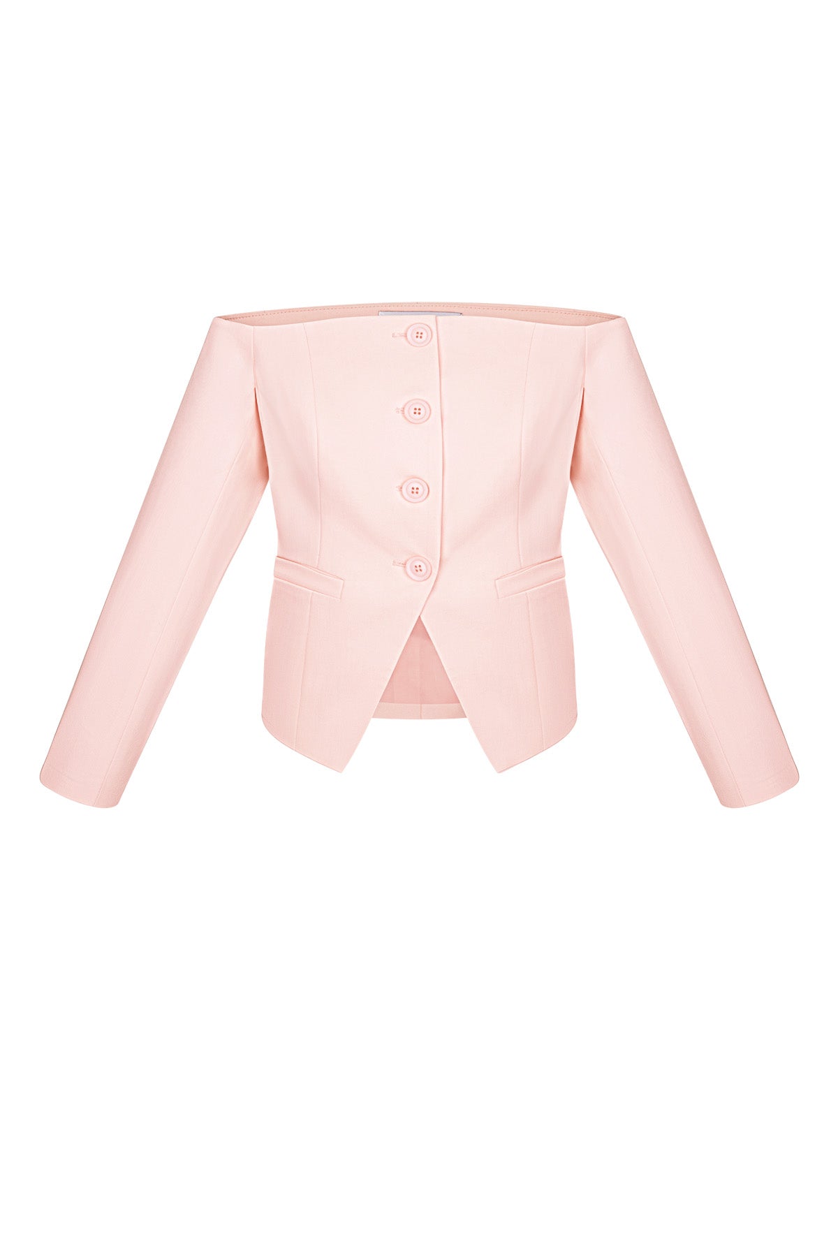 Blazer con spalle scoperte