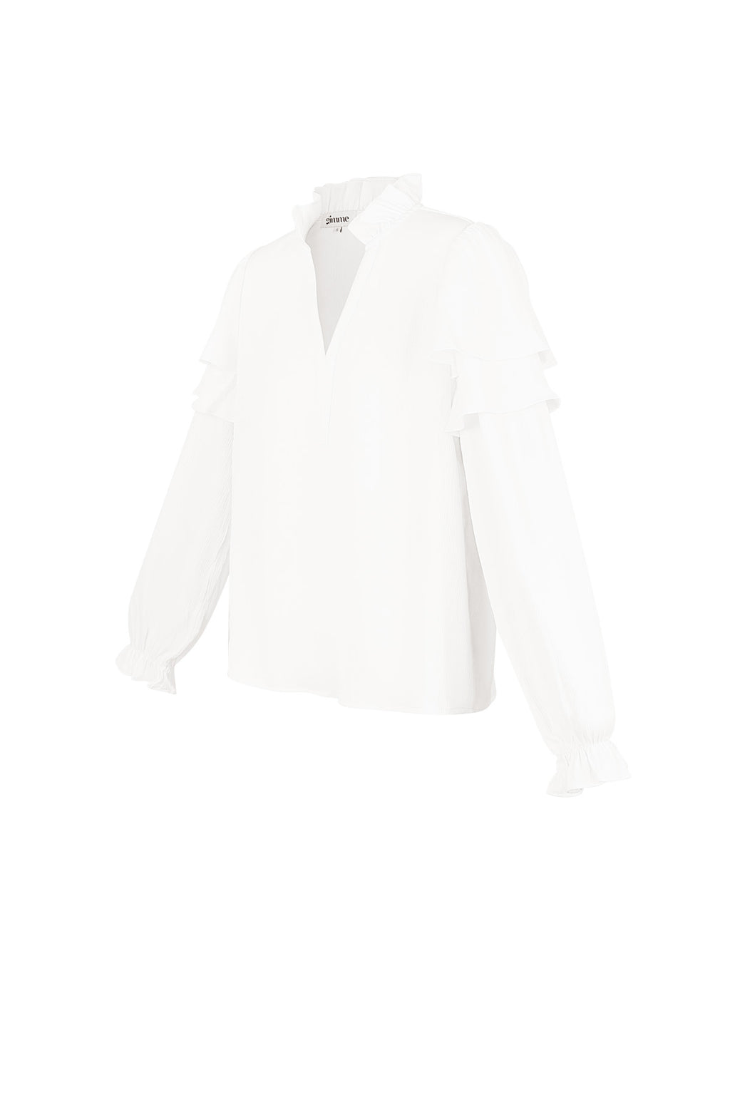 Camicetta con volant