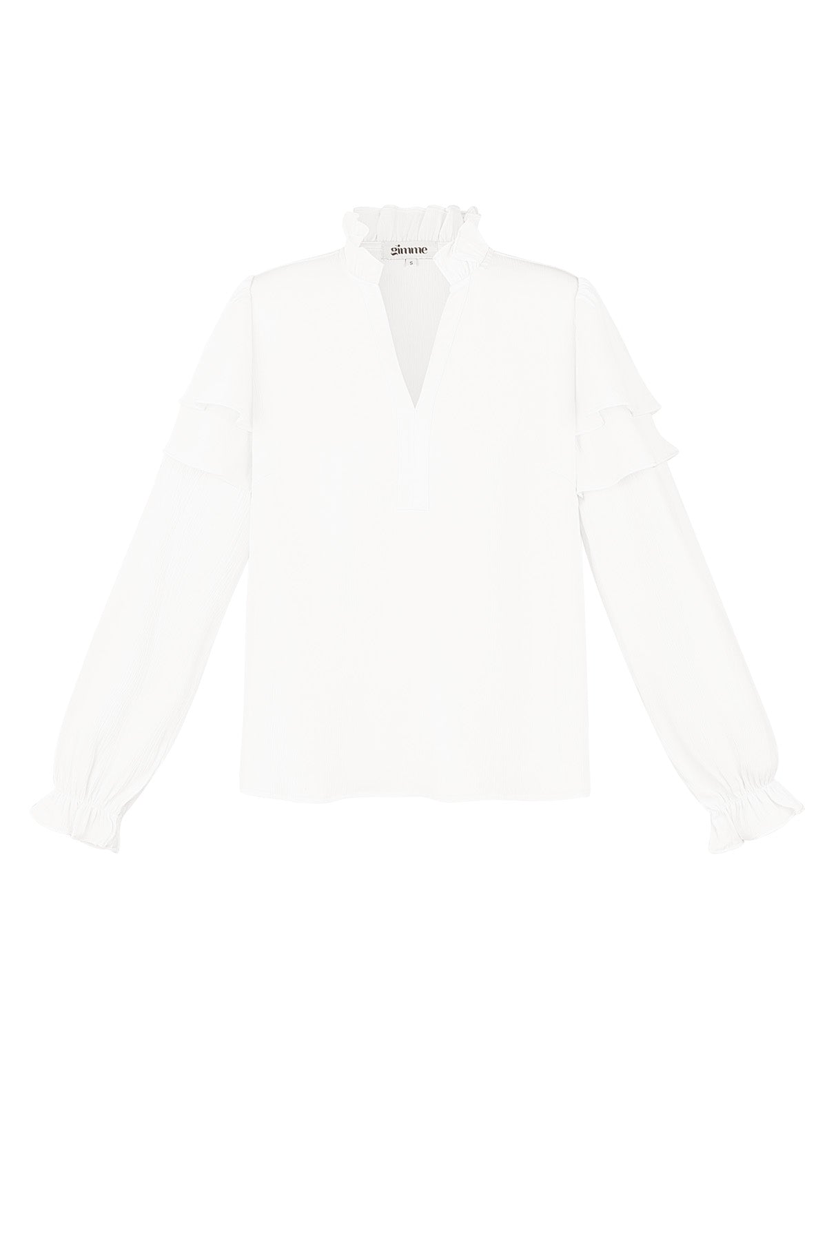 Camicetta con volant