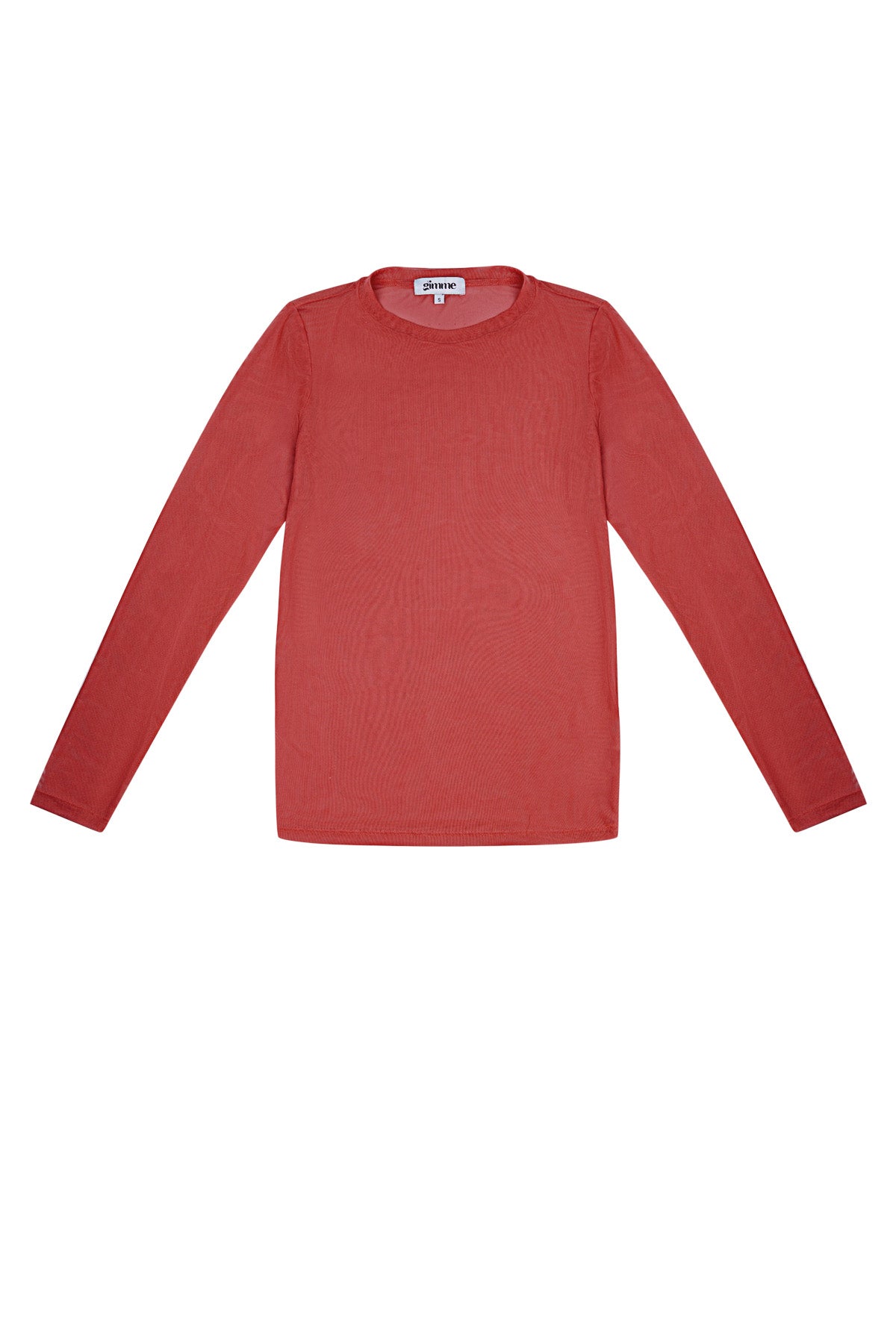 Maglietta trasparente love glow