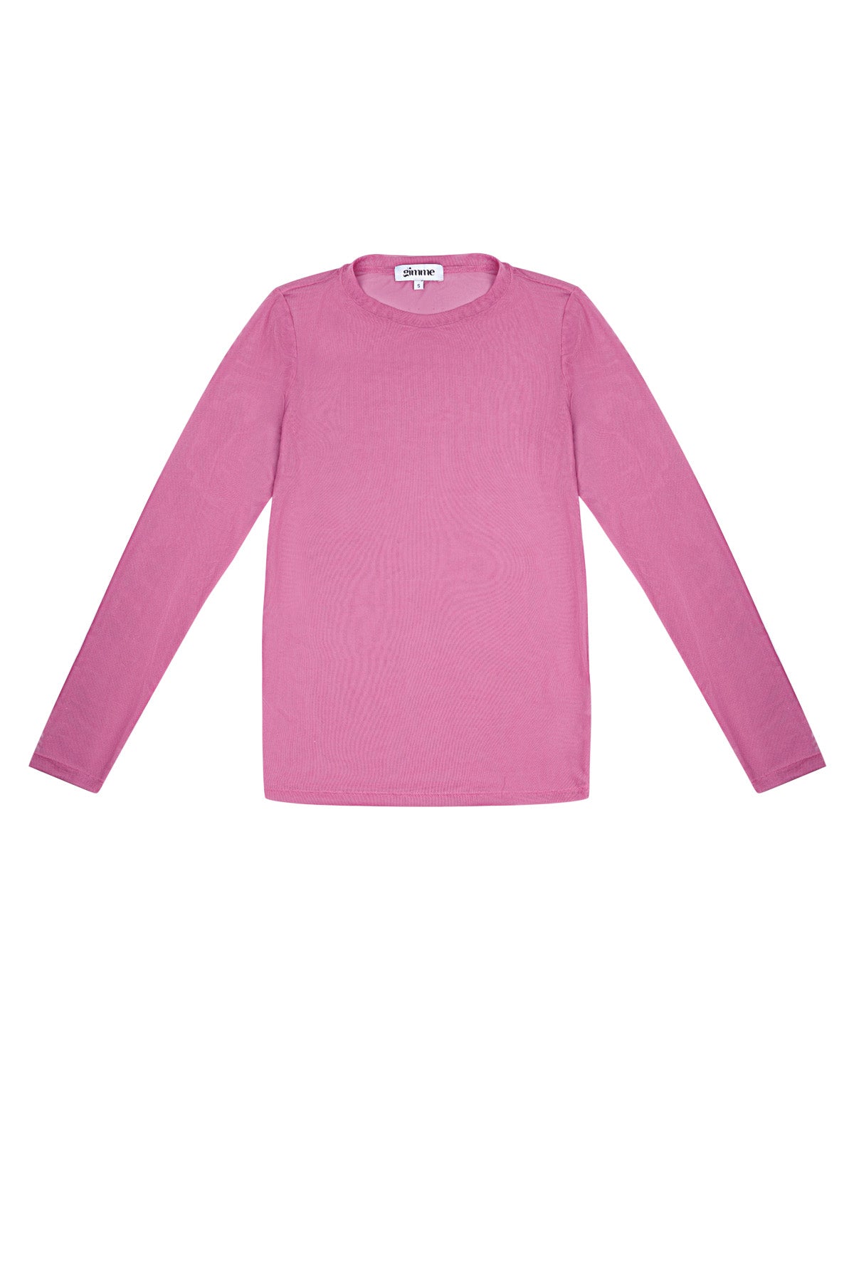 Maglietta trasparente love glow