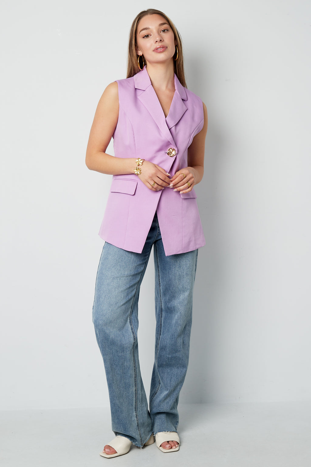 Il blazer senza maniche