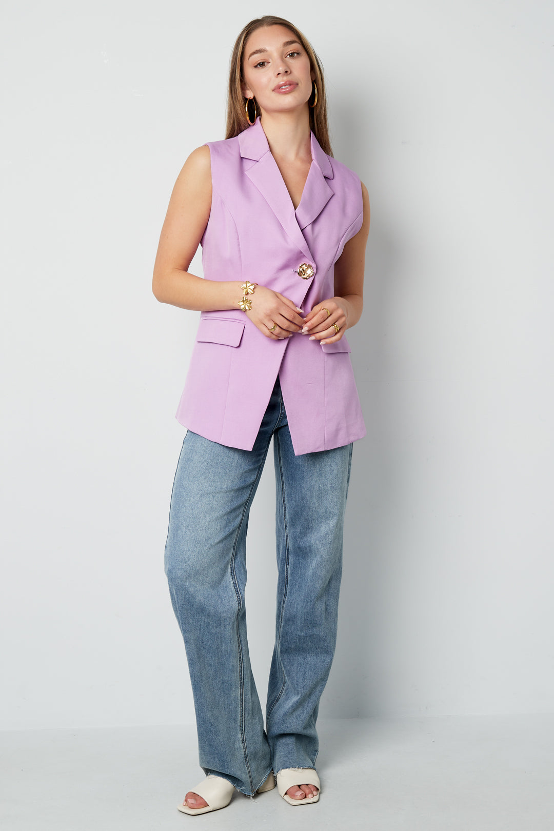 Il blazer senza maniche