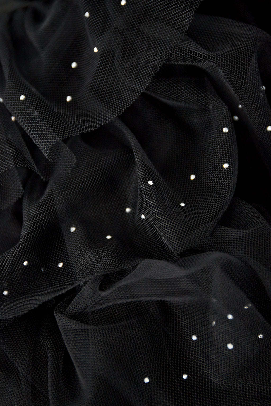 Festival Il top con volant scintillante