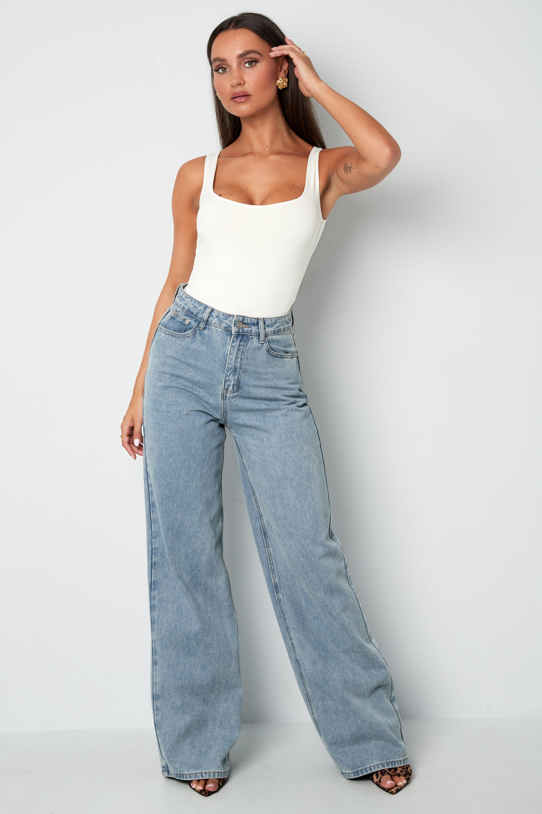 Body modellante senza maniche basic